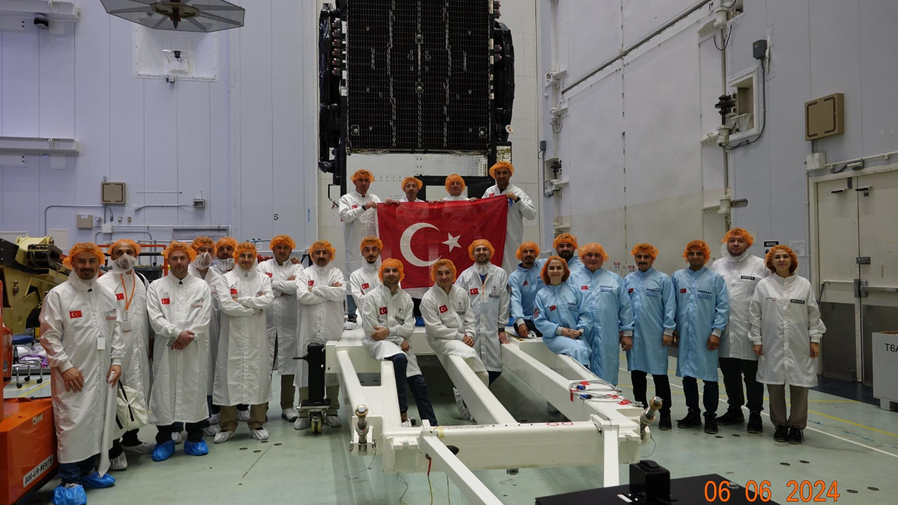 GURUR PROJEMİZ TÜRKSAT 6A AMERİKA’DA