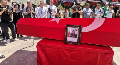Kahramanmaraş şehidine son görev