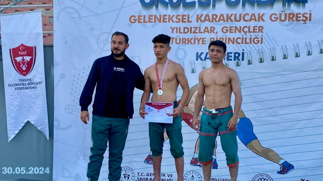Karakucak’ta Türkiye 2.’si Olduk