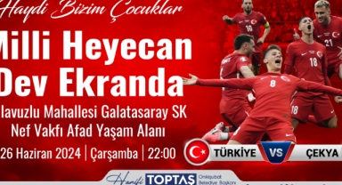 Konteyner Kent’te depremzedelerin milli heyecanı