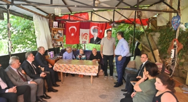 BAKAN URALOĞLU’NDAN 15 TEMMUZ ŞEHİDİNİN AİLESİNE ZİYARET