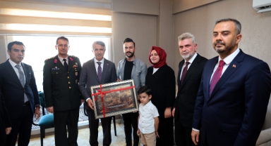 Başkan Görgel, 15 Temmuz Gazilerini Ziyaret Etti