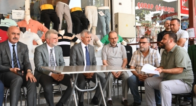 Başkan Görgel, Derepazarı Esnafıyla Buluştu