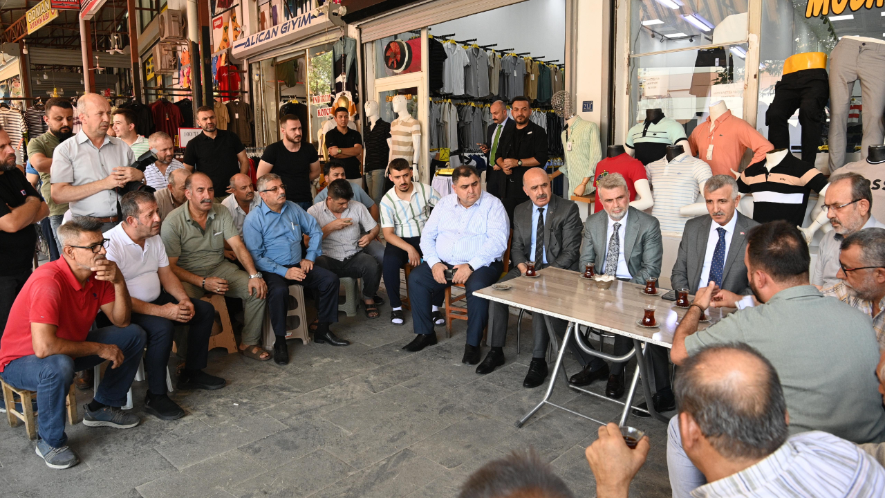 Başkan Görgel, Derepazarı Esnafıyla Buluştu