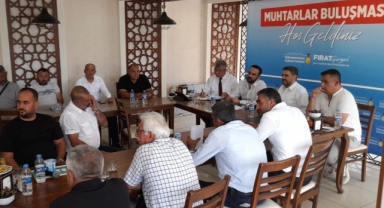 Büyükşehir Belediyesi Muhtar Buluşmalarını Sürdürüyor