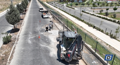 Büyükşehir, Organize Sanayi ve Kavlaklı’nın Yolunu İyileştiriyor