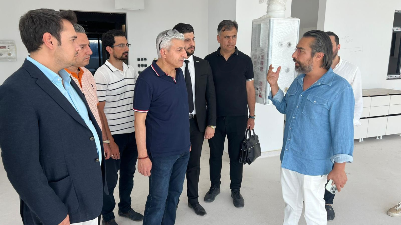 Kahramanmaraş MÜSİAD Başkanı Şerafettin Özcan ve MÜSİAD Yönetimi