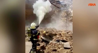 Kahramanmaraş’ta doğalgaz patlaması korkuttu