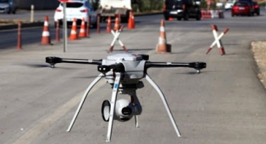 KAHRAMANMARAŞ’TA DRONE İLE TRAFİK DENETİMLERİ