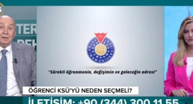 KSÜ Rektörü Prof. Dr. Alptekin Yasım, 24 TV’de ‘Tercih Rehberi’ Programına Konuk Oldu