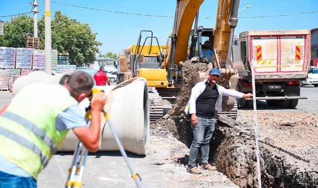 Toptancılar Çarşısı Yeni Yağmursuyu Hattına Kavuşuyor