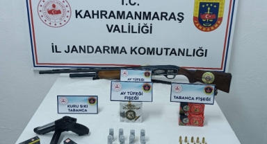 Afşin’de düğün magandası yakalandı
