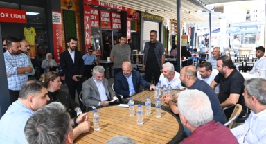 Başkan Görgel, Samsun Çarşısı Esnafıyla Buluştu