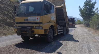 Büyükşehir, Andırın Kırsalında Ulaşım Atağını Sürdürüyor