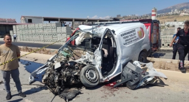 Kahramanmaraş’ta feci kaza: 1 ölü