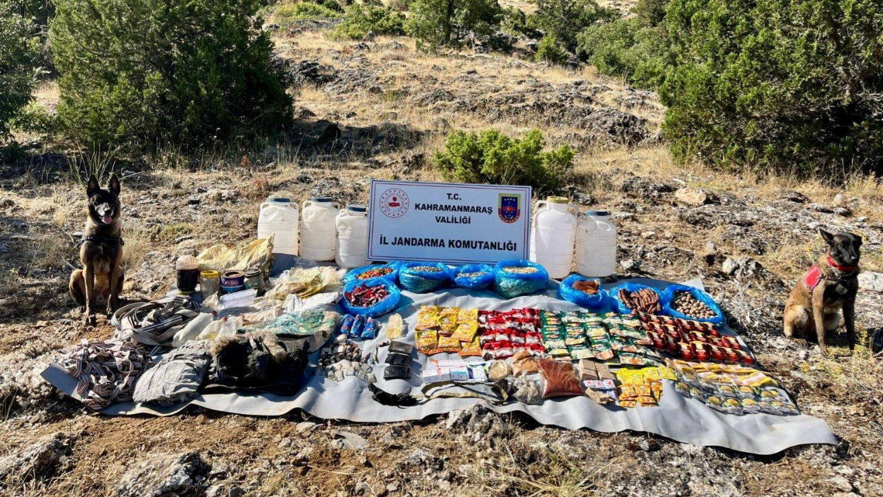 Kahramanmaraş'ta Terörle Mücadele Operasyonu: Depolar Ele Geçirildi