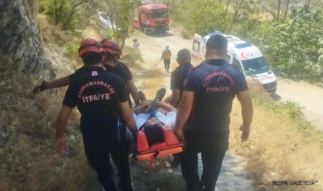 Kahramanmaraş’ta trafik kazası: 1 yaralı