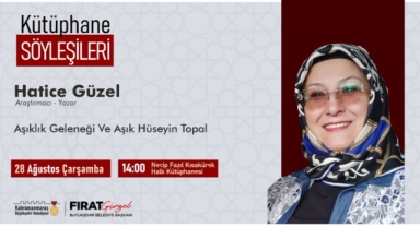 Kütüphane Söyleşileri’nin Konuğu Yazar Hatice Güzel Olacak!
