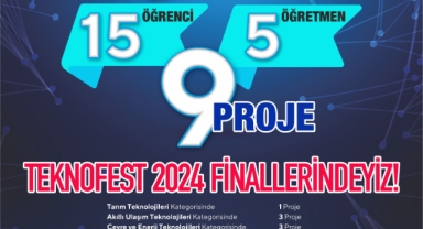-SANKO OKULLARI’NIN DOKUZ PROJESİ TEKNOFEST FİNALLERİNDE