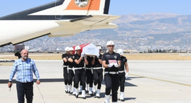 Şehit Polis Memuru Peksoy, Kahramanmaraş'ta Son Yolculuğuna Uğurlandı