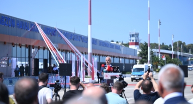 TRABZON HAVALİMANI YENİ HİZMET BİNALARI HİZMETE AÇILDI