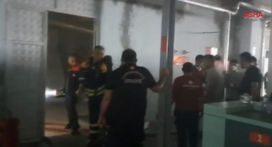 Türkoğlu’da fabrika yangını
