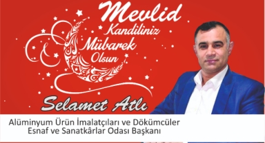 Başkan Atlı'dean Mevlid Kandili Mesajı
