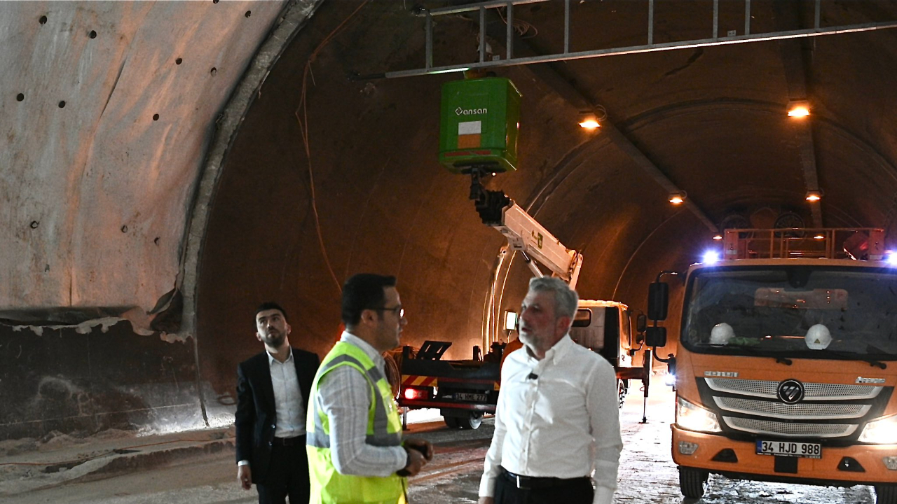 Başkan Görgel, Âşık Mahzuni Şerif Tünellerindeki Çalışmaları İnceledi