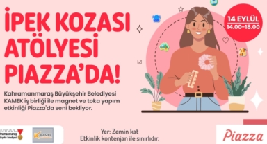 Büyükşehir’in İpek Kozası Atölyesi Katılımcıları Bekliyor