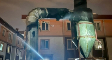 Kahramanmaraş’ta baca yangını korkuttu