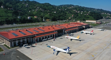 RİZE-ARTVİN HAVALİMANI’NI 2,3 MİLYON YOLCU KULLANDI