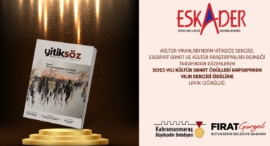 Büyükşehir’in Yitiksöz’üne Bir Ödül Daha