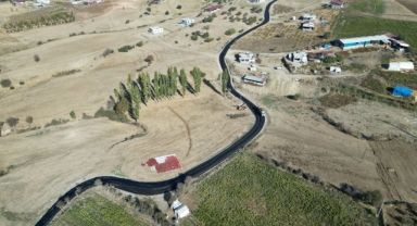 ELMALAR MAHALLESİNE YENİ YOL ÇALIŞMASI