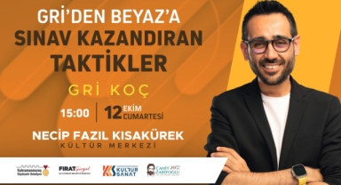 Gri Koç, Gençlere Sınav Kazandıran Taktikleri Anlatacak