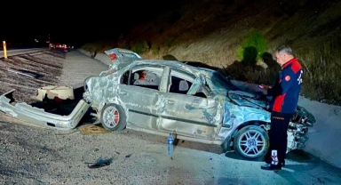 Kahramanmaraş’ta otomobil paramparça oldu: 1 yaralı
