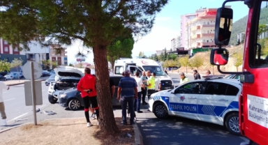 Kahramanmaraş’ta zincirleme kaza: 2 yaralı