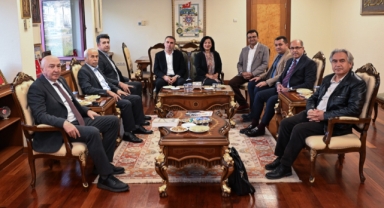 UNESCO Türkiye Milli Komisyonu Başkanı Prof. Dr. Öcal Oğuz’dan Rektör Yasım’a Ziyaret