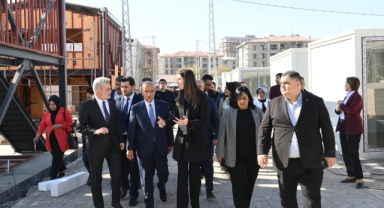 Başkan Görgel, Genel Başkan Yardımcısı Karaaslan ile Bir Dizi İncelemelerde Bulundu