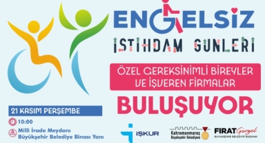 Büyükşehir’den Bir Yenilik Daha; Engelsiz İstihdam Günleri Başlıyor!