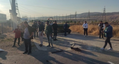 Kahramanmaraş’ta traktör ile otomobil çarpıştı: 1 yaralı