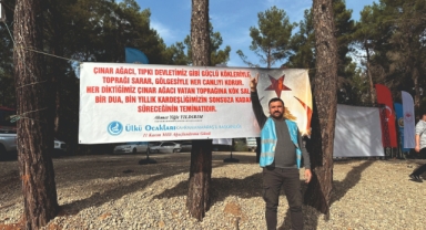 Ülkü Ocakları Kahramanmaraş İl Başkanlığı, “Biz Kardeşiz Ağaçlandırma Projesi” ile Çınar Ağaçları Dikti