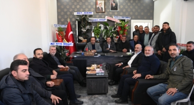 Başkan Görgel’den Dulkadiroğlu Muhtarlar Derneğine Ziyaret