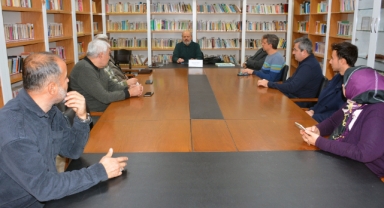 Duran Boz, Edebiyat Tutkunları ile Bir Araya Geldi