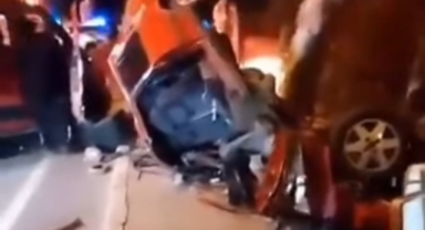 Hünkar Düğün Salonu Yakınlarında Trafik Kazası