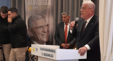İYİ Parti Genel Başkanı Müsavat Dervişoğlu, Kahramanmaraş’ta