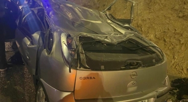 Kahramanmaraş’ta otomobil takla attı: 2 yaralı
