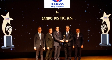 SANKO DIŞ TİCARET’E “İHRACATIN YILDIZI” ÖDÜLÜ