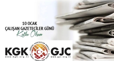 “10 Ocak, Gazeteciler için dayanışma günüdür”