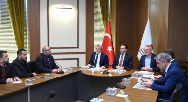 Başkan Görgel, Derepazarı Esnaf Temsilcileriyle Bir Araya Geldi