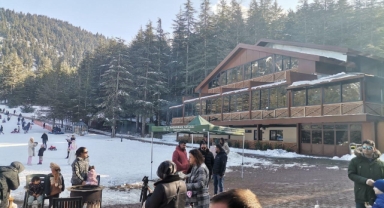 Başkonuş Yaylası’nda Kış Turizmi Yoğunluğu